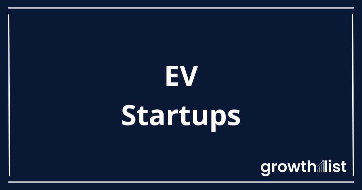 EV Startups in the USA